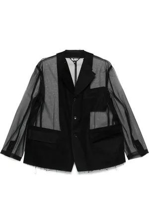 Comme des Garçons Blazer aus Tüll