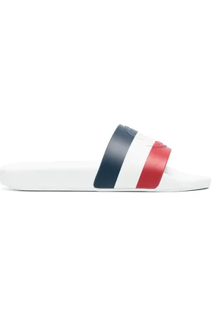 Moncler Pantoletten mit Streifen