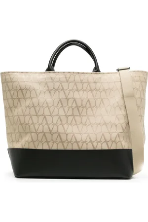 VALENTINO GARAVANI Toile Iconographe Canvas-Shopper