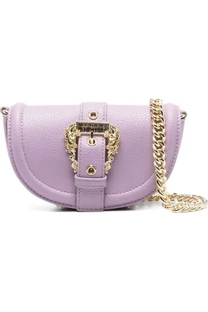 VERSACE Schultertasche mit Schnalle