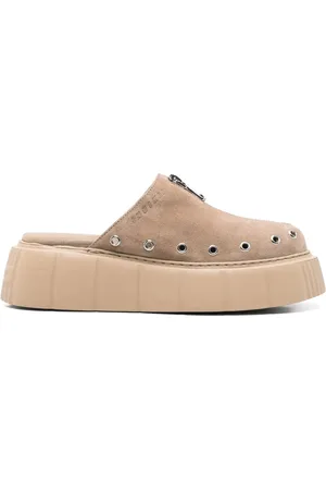 INUIKII Mules mit Reißverschlussdetail