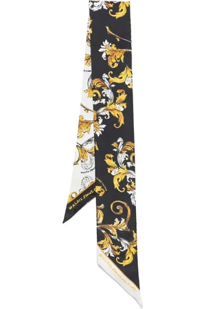 VERSACE Bandeau-Schal mit Barocco-Print