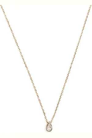 Mateo 14kt Gelbgoldhalskette mit Anhänger