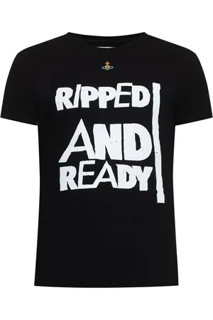 Vivienne Westwood T-Shirt mit Slogan-Print