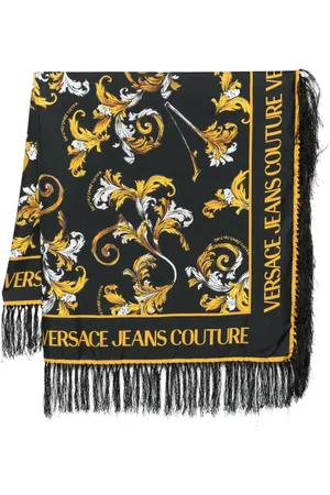 VERSACE Schal mit Fransen