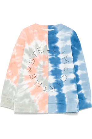 Stella McCartney Sweatshirt mit Batik-Print