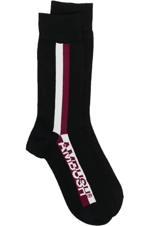 AMBUSH Gestreifte Socken mit Logo