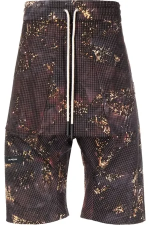 ISO.POETISM Knielange Shorts mit Print