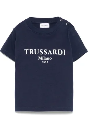 Trussardi T-Shirt mit Logo-Print