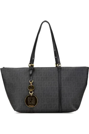 Fendi 2010-2024 Zucca Spalmati Tote Bag