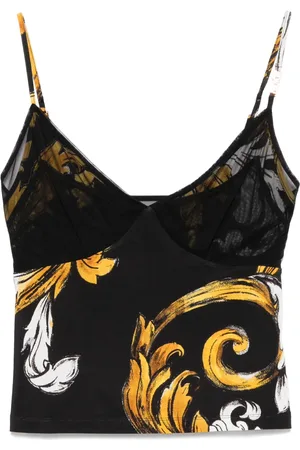 VERSACE Barocco Mesh-Oberteil