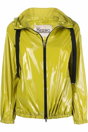 HERNO Kapuzenjacke mit gerafftem Saum