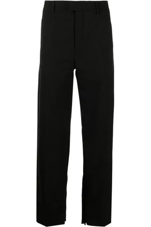 OFF-WHITE Gerade Hose mit Logo-Stickerei