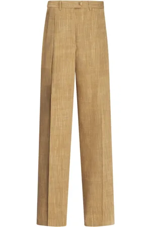 Etro Klassische Hose mit Slub-Effekt