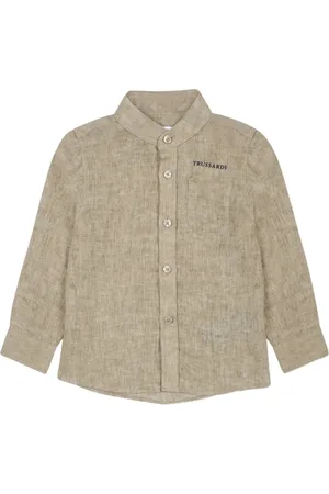 Trussardi Hemd mit Logo-Print