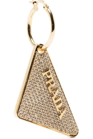 Prada Ohrring mit Kristallen
