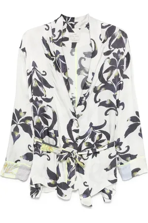 FORTE FORTE Jacke mit Blumen-Print