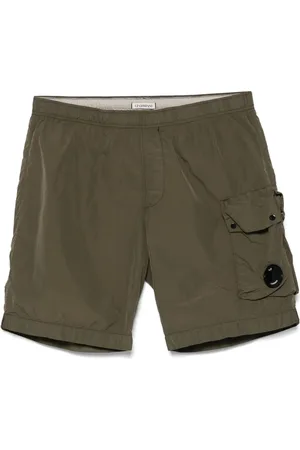 C.P. Company Badeshorts mit Lens-Detail