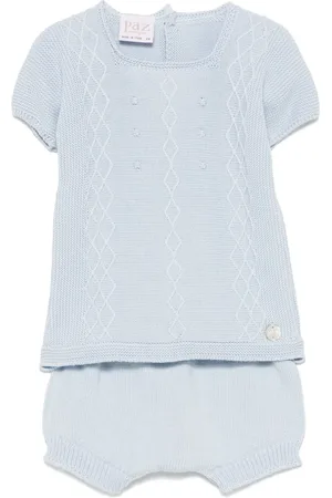 PAZ RODRIGUEZ Gestricktes Short-Set