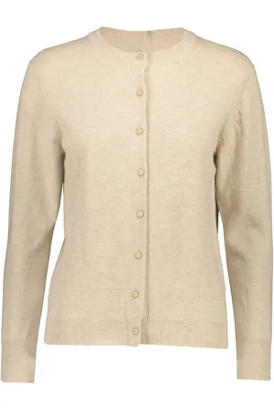 YVES SALOMON Fein gerippter Cardigan