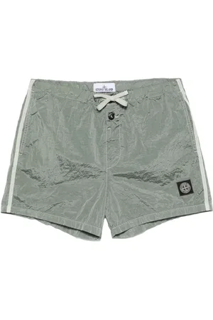 Stone Island Badeshorts mit Knitteroptik