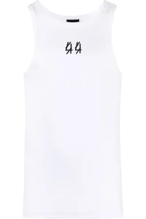 44 Label Group Trägershirt mit Logo-Print