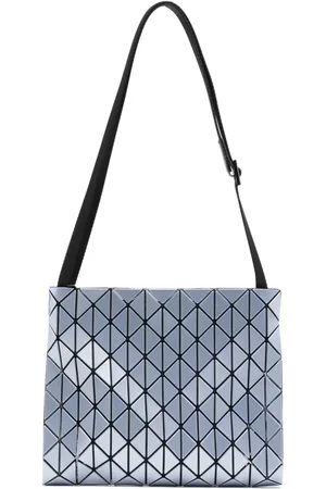 Issey Miyake Row Schultertasche im Metallic-Look