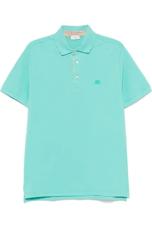 Etro Poloshirt mit Pegaso-Stickerei