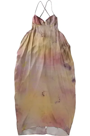 YANGKEHAN Silk maxi dress