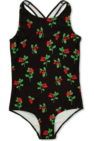 Mini Rodini Badeanzug mit Blumen-Print