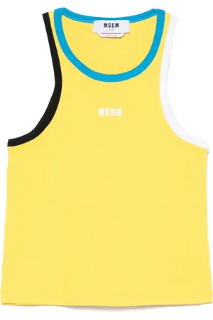 Msgm Tanktop mit Kontrastborten