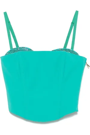 Patrizia Pepe Cropped-Top mit Strass