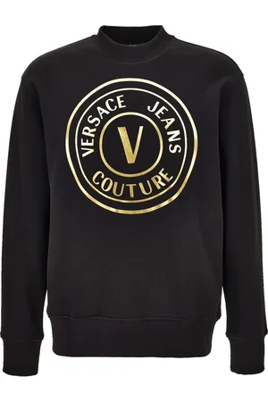 VERSACE Sweatshirt mit Logo-Print