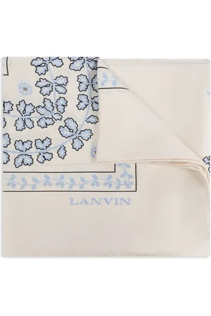 Lanvin Schal mit Logo-Print