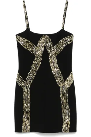 LOULOU Minikleid mit Perlen