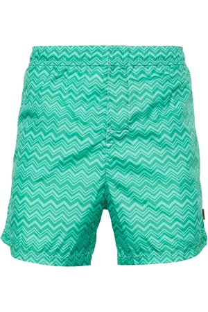 Missoni Badehose mit Zickzackmuster