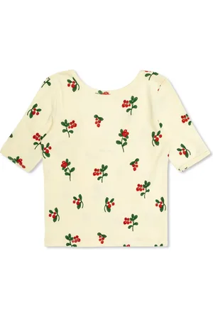 Mini Rodini Oberteil mit Blumen-Print
