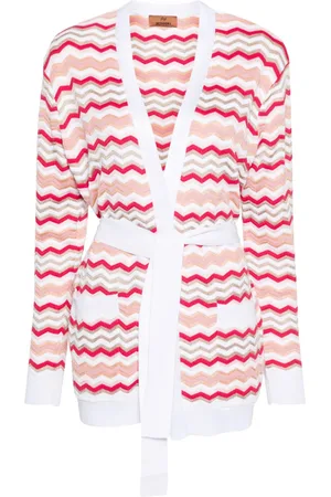 Missoni Strickmantel mit Zickzackmuster