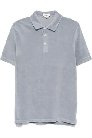 ALTEA Poloshirt mit Frottee-Finish