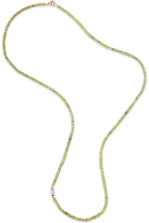 MAOR 18kt Cherish Gelbgoldhalskette mit Edelsteinen