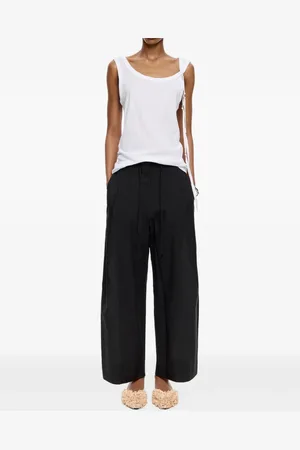 Bimba y Lola Strukturierte Hose mit Abnähern