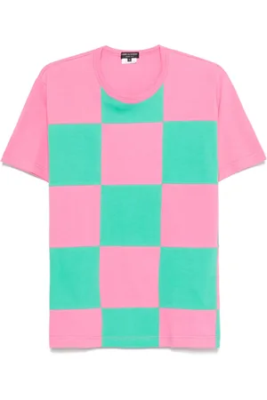 Comme des Garçons Kariertes T-Shirt