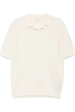 ELEVENTY Poloshirt mit V-Ausschnitt