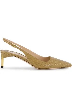 Tom Ford Slingback-Pumps mit Schlangen-Effekt