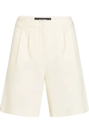 Karl Lagerfeld Shorts mit Leinenanteil