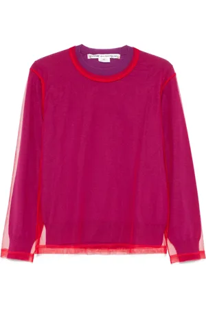 Comme des Garçons Oberteil mit Tüll