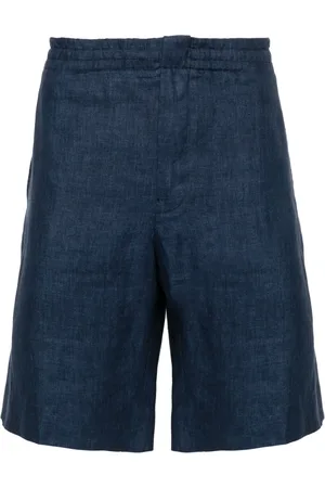 Ermenegildo Zegna Leinenshorts mit geradem Bein
