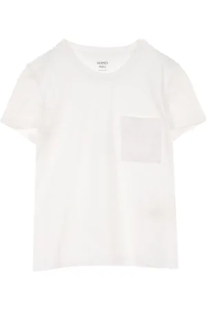 Hermès 2000s T-Shirt mit H-Stickerei