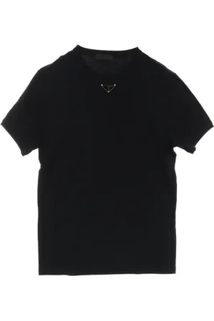 Prada 2010s T-Shirt mit Triangel-Logo