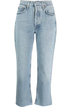 AGOLDE Halbhohe Lana Cropped-Jeans